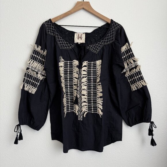 🌻 Figue Boho Long sleeve top - Picture 2 of 7